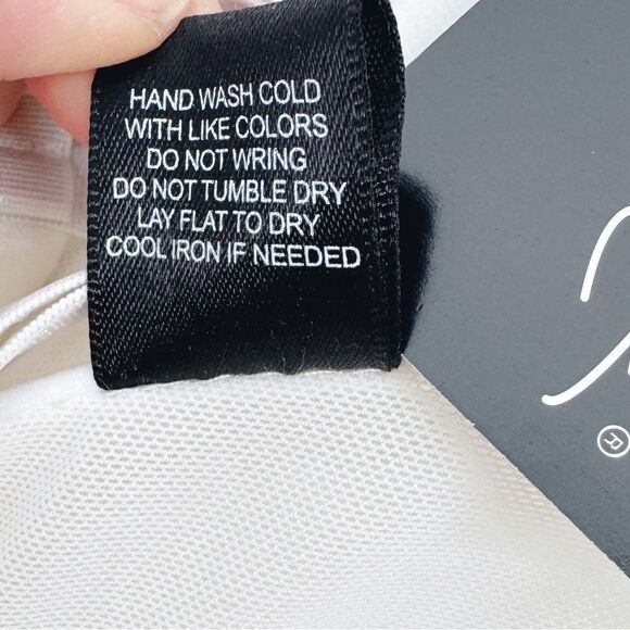 Say What White See Through Mesh Bra Crop Top Size Medium - Picture 5 of 7